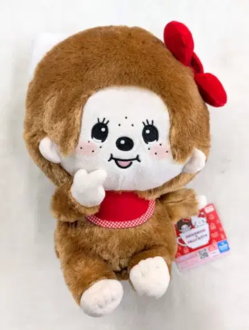 에스케이재팬 몽치치 x 헬로키티 커플 BIG 봉제 인형 몽치치 남아