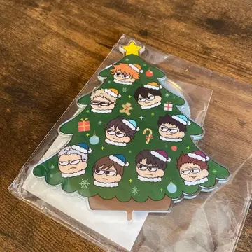 빙글빙글 크리스마스 트리 지로리 아크릴 스탠드 하이큐 플라자