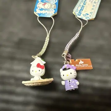 헬로키티 지역 한정 키티 스트랩 2개 세트