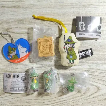 미사용 새상품 스너프킨 가챠 5종 세트 덤 포함