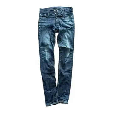 MR. OLIVE 블루 슬림핏 데님 S 스키니