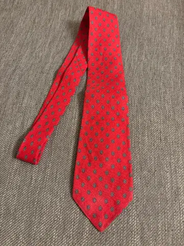 BROOK'S BROTHERS 빨간색 도트 무늬 넥타이