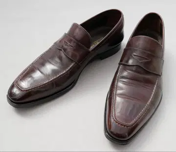 이세탄 맨즈 특주 다크 브라운 로퍼 사이즈 40