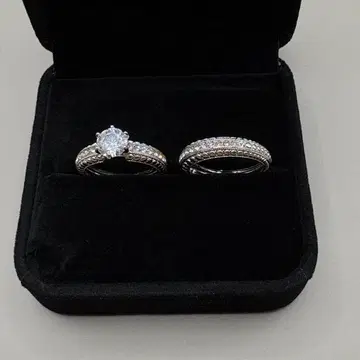 유품 정리품 반지 2세트 여성용 반지 골드 페어링