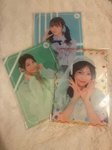 CUTIE STREET 스키쿠지 클리어 카드 클리어 포스터 캔뱃지