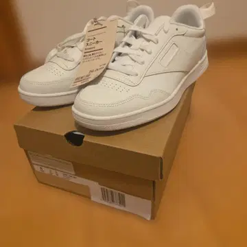 무인양품 리복 코트 스니커즈 24.0cm 오프화이트