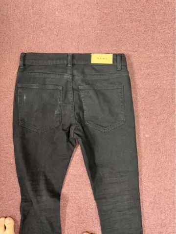 minimal 청바지 블랙