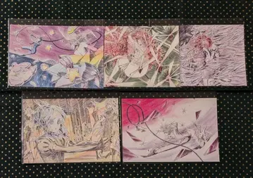 보석의 나라 애니메이트 페어 특전 엽서 전 5종 컴플리트 세트