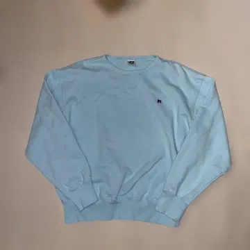 러셀 애슬레틱 90s 맨투맨 XXL 라이트 블루 무지 USA 구제 의류