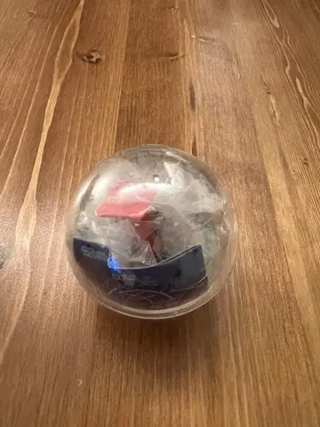 알래스카 랏코 새 깃털 캡슐 토이