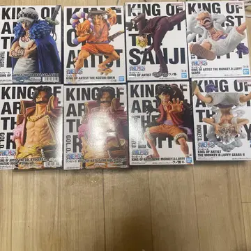 원피스 피규어 세트 8체 킹 오브 아티스트