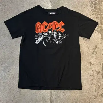 구제 의류 ACDC 티셔츠 L 에이씨디씨 밴드 티