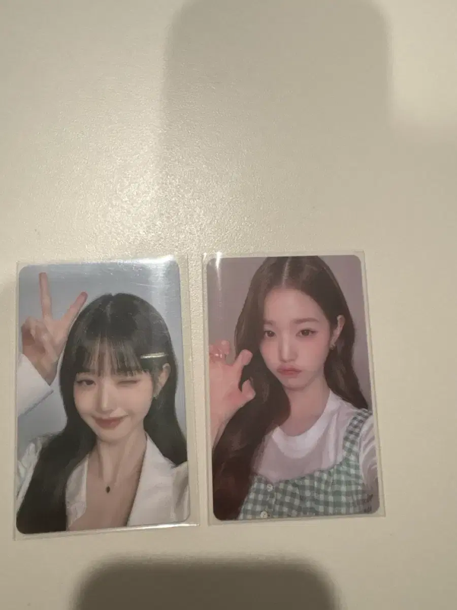 아이브 장원영 파파존스 포토카드