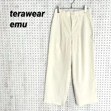 terawear emu 와이드 팬츠 이지 사양 아이보리 (M) 뒷밴딩