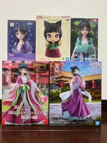 약사의 혼잣말 마오마오 피규어 5체 세트