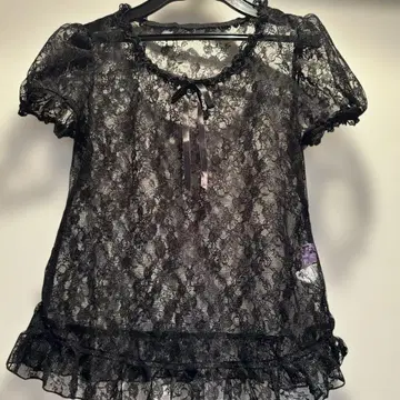 AngelicPretty 레이스 티셔츠 반팔