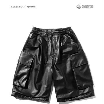 CLESSTE Leather City Military Half Pants