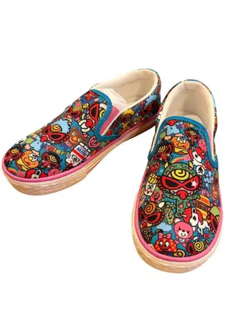 HYSTERIC MINI 슬립온 24cm 미사용 새상품 헝그리 몬스터