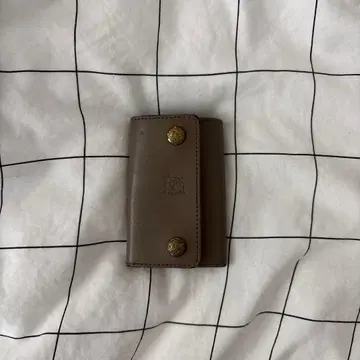 일비종떼 가죽 키케이스 단추식