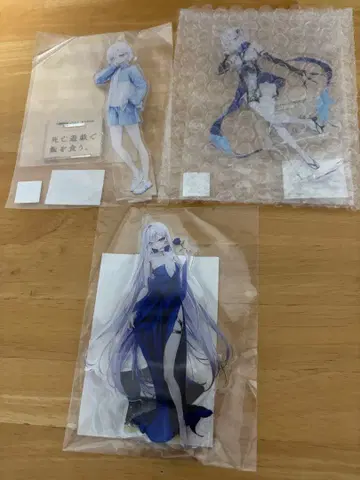 사망유희로 밥을 먹는다. 아크릴 스탠드 세트