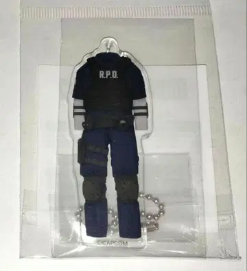 BIOHAZARD 바이오하자드 레온 의상 아크릴 키링 캡콤