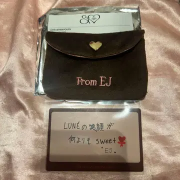 &TEAM EJ 러브레터 파우치 포토카드 세트