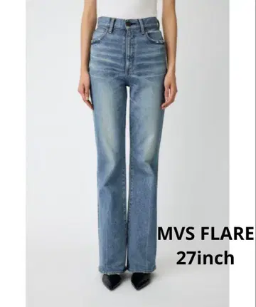 [ MOUSSY ] MVS FLARE 27inch 블루