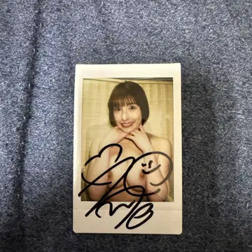 친필 사인 폴라로이드 와카미야 하즈키