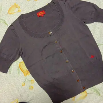 비비안 웨스트 반팔 가디건