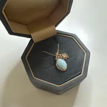 agete 아가트 라리마 참 목걸이