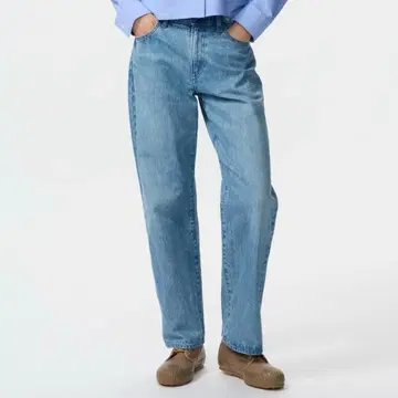 유니클로 JWA 스트레이트 청바지