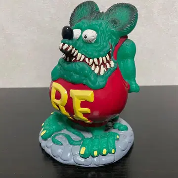 [ 고품질 ] 라트 핀크 피규어 저금통 Rat Fink