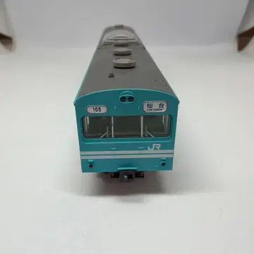 센고쿠선 105계 철도 모형 청록색 철콜레