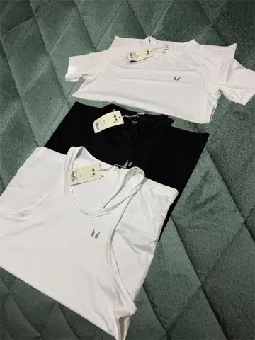 (거의 택 포함 새상품) Myprotein S 사이즈 탱크탑 티셔츠 세트