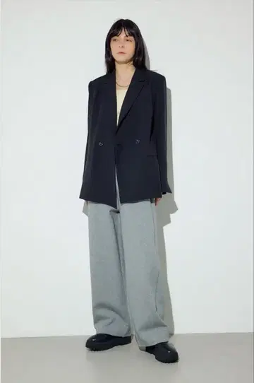 AZUL by moussy 더블 테일러드 자켓