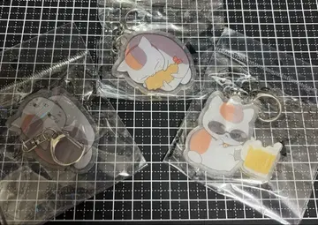 나츠메 우인장 냥코 선생님 아크릴 키링 3개 세트