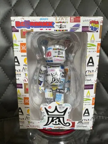 아라시 베어브릭 ARASHI 라이브 로고 베어브릭 BE@RBRICK
