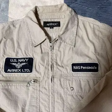 AVIREX 집업 자켓