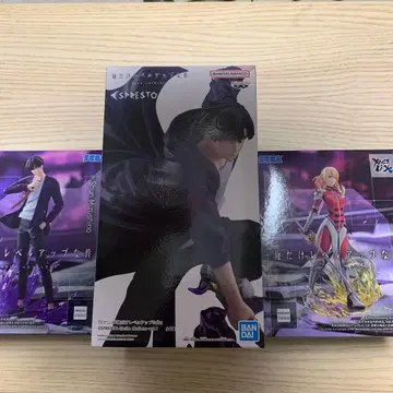 나 혼자만 레벨업 피규어 3종 세트 성진우, 신아신