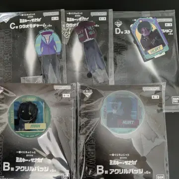 제일복권 은하특급 밀키 서브웨이 아크릴 배지 카트 맥스