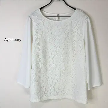 [택 포함] 앨리스버리 꽃무늬 레이스 절개 블라우스