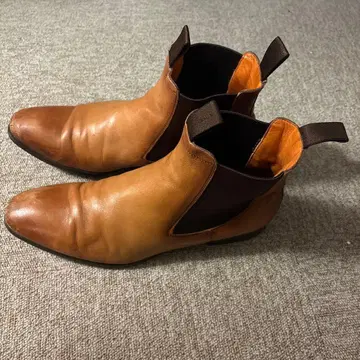 santoni 사이드 고어 부츠