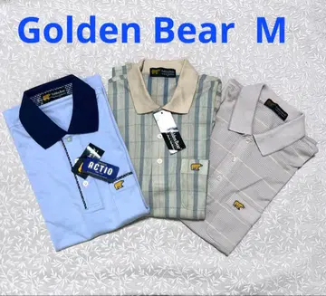 새상품&새상품급 Golden Bear 반팔 피케 셔츠 M 3세트