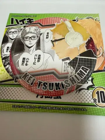 츠키시마 케이 HEROES 캔뱃지