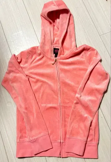 쥬시 꾸뛰르 벨로아 원단 후드티 juicy couture 사이즈 12