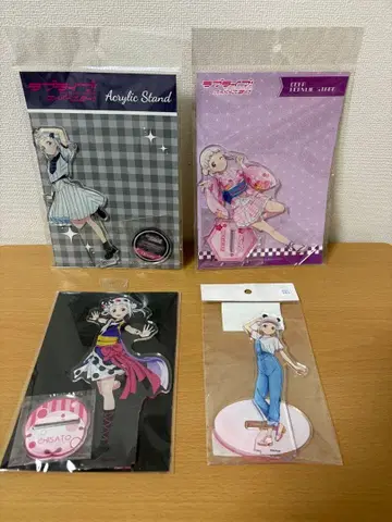 러브 라이브!! 아라시 치사토 아크릴 스탠드 4종 아크릴 피규어