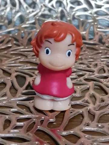 벼랑 위의 포뇨 손가락 인형 포뇨 소프트 비닐 피규어 스튜디오 지브리