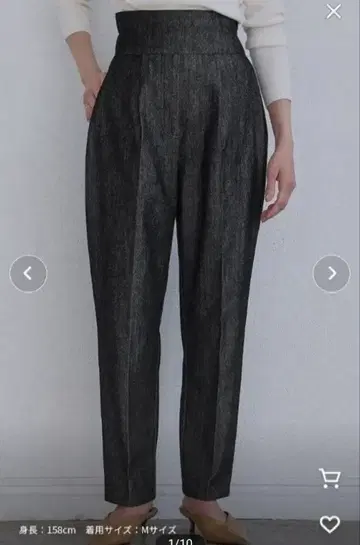 엘프 랭크 팬츠 M 블랙