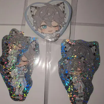 앙스타 난자타운 캔뱃지 스티커 세나 이즈미