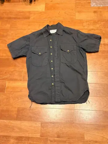 리얼 맥코이 반팔 셔츠 블랙